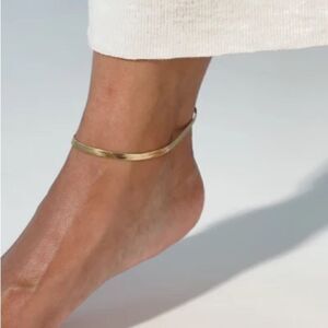 Snake chain anklet N967